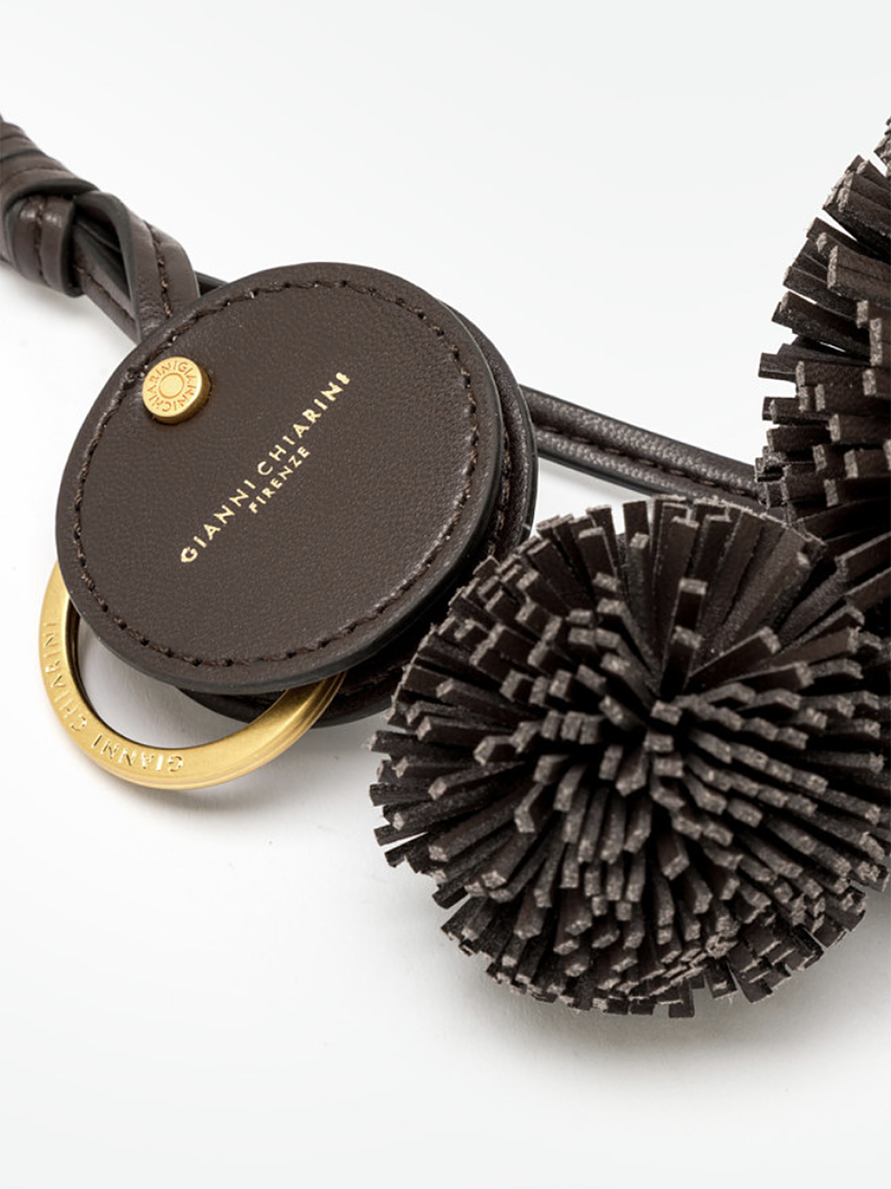 Dunkelbrauner Anhänger von Gianni Chiarini – Ansicht 6
