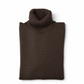 Schokobrauner Rollkragenpullover von Slowear