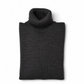 Anthrazitfarbener Rollkragenpullover von Slowear