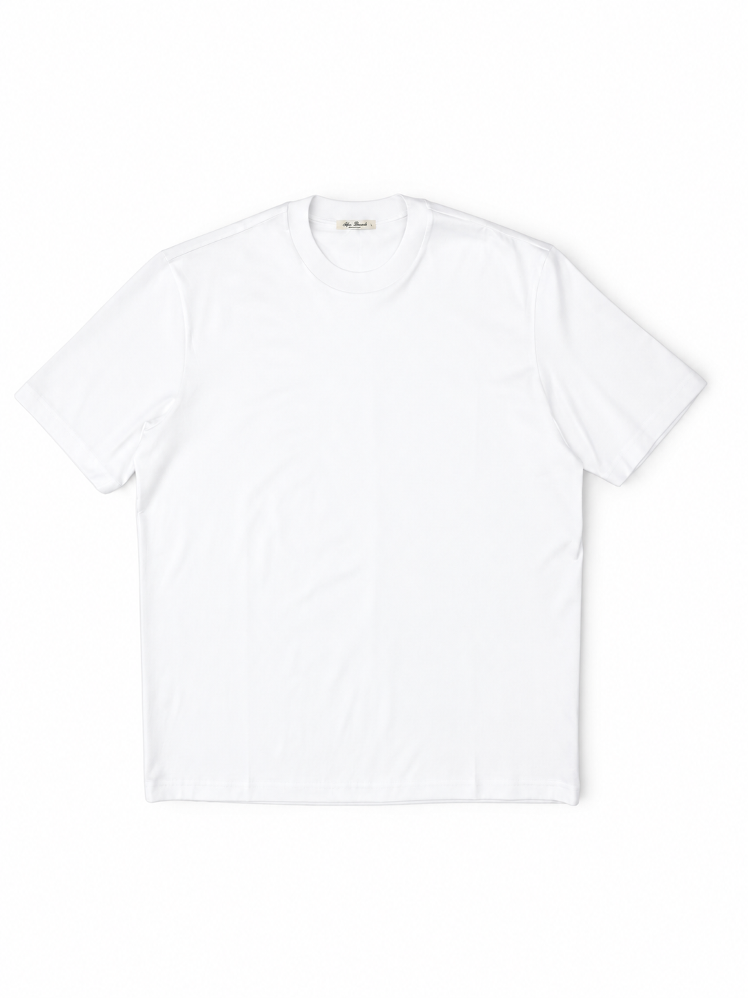 Weißes Jersey T-Shirt von Stefan Brandt