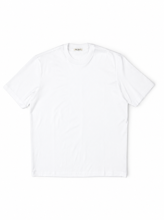 Weißes Jersey T-Shirt von Stefan Brandt