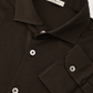 Schokobraunes Jersey-Hemd von Stefan Brandt – Ansicht 2
