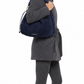 Dunkelblaue Velour-Tasche „Morgana“ von Gianni Chiarini – Ansicht 2