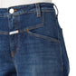Dunkelblaue Jeans mit verkürzter Länge "Stover-X"