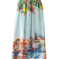 Hellblauer, multicolor Rock