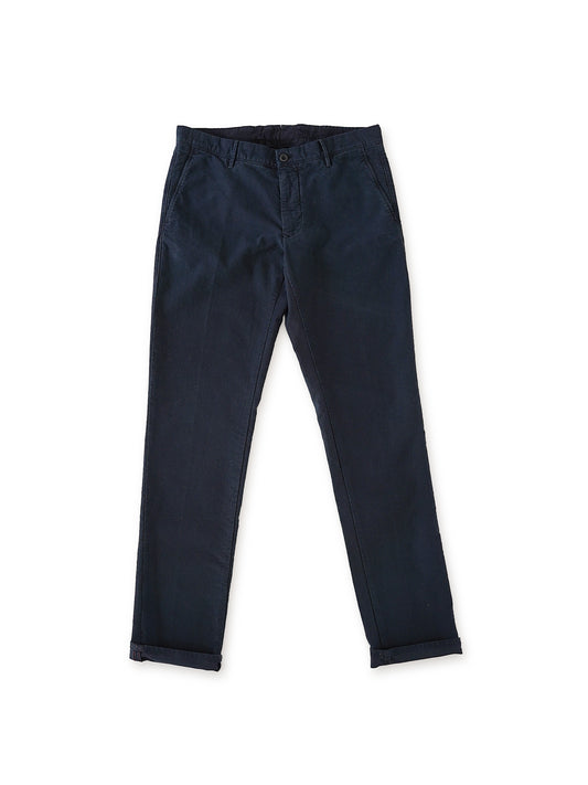 Dunkelblaue Chino von Slowear
