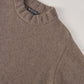 Taupefarbener Cashmere-Pullover