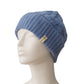 Blaue Cashmere-Mütze