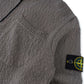 Brauner Zipp-Pullover aus Cotton und Leinen