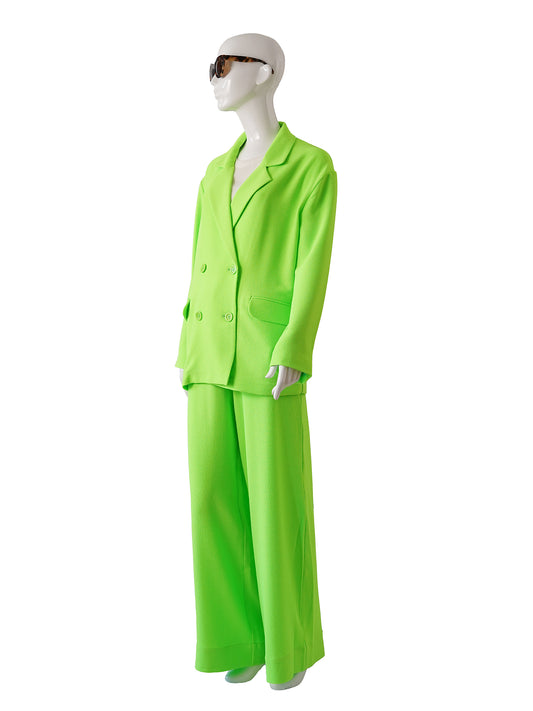 Neongrüner Blazer von Essentiel Antwerp