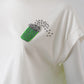 Cremefarbenes T-Shirt "Sprite"