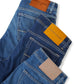 Blaue Jeans mit dezenter Waschung "Bard"
