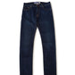 Dunkelblaue Jeans mit dezenter Waschung