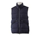 Dark blue down vest