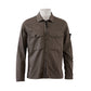 Taupefarbenes Overshirt