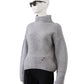 Grauer Turtleneck