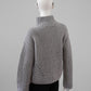 Grauer Turtleneck