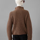 Haselnussbrauner Pullover