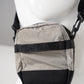 Schwarz/Silberfarbene Crossbody-Bag