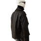 Schwarze Bikerjacke