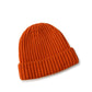 Orangefarbener Cashmere-Beanie