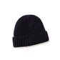 Dunkelblauer Cashmere-Beanie