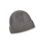 Grauer Cashmere-Beanie