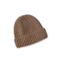 Sandfarbener Cashmere-Beanie