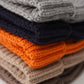 Orangefarbener Cashmere-Beanie