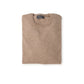 Sandfarbener Cashmere-Roundneck