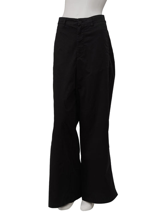 Weite, schwarze Hose von Gitta Banko