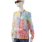 Multicolor Bluse mit Korallen-Print