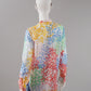 Multicolor Bluse mit Korallen-Print