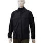 Dunkelblaues Overshirt