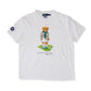 White Polo Bear T-Shirt "The Championships"