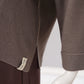 Taupe colored turtleneck wool sweater
