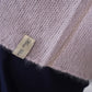 Rosafarbener Turtleneck aus Cashmere und Seide