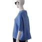 Sky blue wool turtleneck