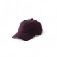 Bordeauxfarbenes Cashmere-Basecap