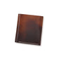 Braune Cordovan-Geldbörse "Marble Color 8"