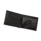 Black Cordovan wallet with coin pocket