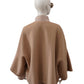 Camel-colored wool jacket