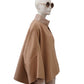 Camel-colored wool jacket
