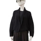 Black chunky knit cardigan