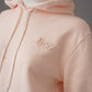 Rosafarbener Hoody