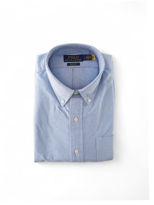 Hellblaues Button-Down-Hemd „Polo Bear“ von Ralph Lauren