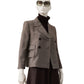 Brauner, strukturierter Blazer