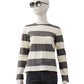 Grey/cream sweater with button details