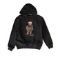 Black hoodie "Polo Bear"