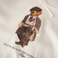 Cream-colored hoody "Polo Bear"